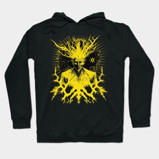 yellow king Hoodie